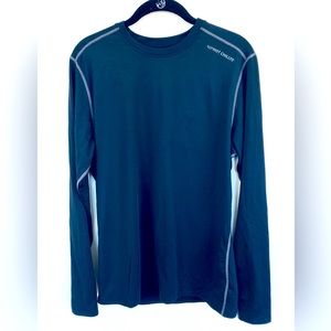 Hot Chilly’s Men’s Long Sleeve Fitness shirt Size L